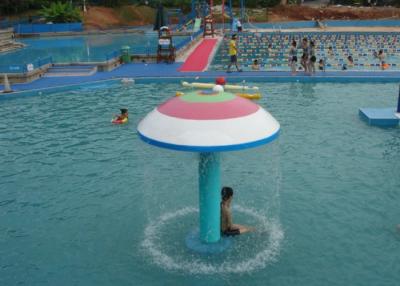 China Fiberglass Water Park Equipment Water Spray Toys Mushroom Spray Customized for sale