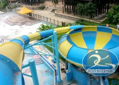 China 10m Height Adult Water Slide Space Bowl Slide For Large Amusement Park for sale