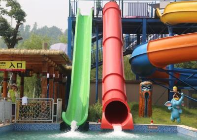 China Water Park Garden Water Slide Sled & Barrel 5/7 Meters Height for sale