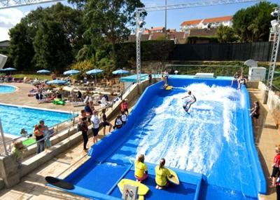 Κίνα Ενήλικη μηχανή κυματωγών Flowrider φωτογραφικών διαφανειών νερού πάρκων νερού Excienting υπαίθρια προς πώληση