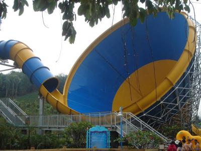 China High Safety Diameter 18 M Water Park Slide For Four Players for sale