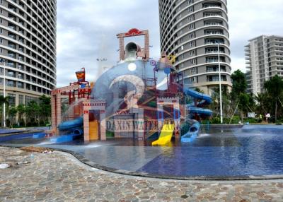 China Middle Outdoor Water Slides Fiberglass Amusement Park Project ISO9001: 2008 for sale