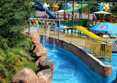 China ISO Attractions Water Park Lazy River For Adult / Children 480 Meters Length for sale