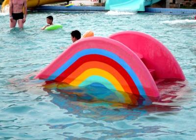 China Rainbow Kids Water Slides / Kids Playing On Water Slides for Spas , Hotel for sale