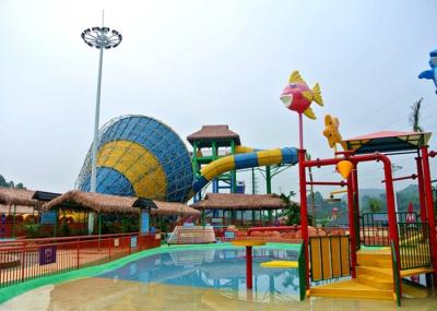 China Water Park Products Tornado Water Slide Fiberglass Theme Park Slides for sale