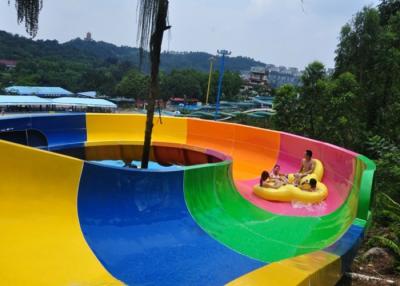 China Outside Playground Water Park Equipment Family Rafting Fun Water Slides for sale