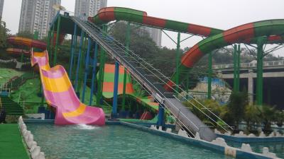 China ISO9001 Fiberglass Water Slides Huge Water Park Slides for Summer Holiday for sale