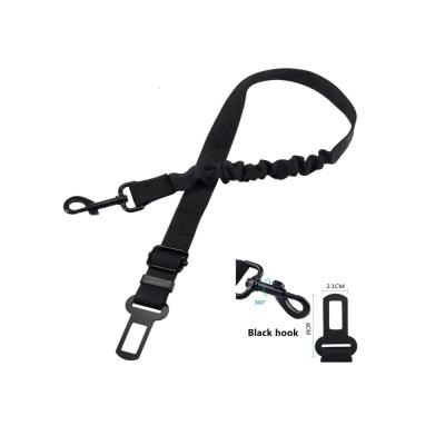 China Viable Car Retractable Seat Belts Dog Seat Belt Adjustable Dog Pet Seat Belt For Vehicle Nylon Pet for sale