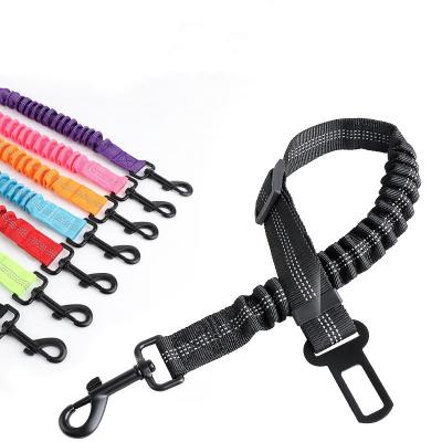 China Adjustable Dog Safety Seat Belt Dog Seat Car Harness Adjustable Dog Seat Belt for sale