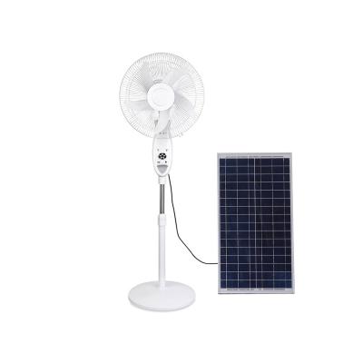 China Fold Yes Factory Wholesale PortableOEM/ODM Rechargeable DC 12V Solar Rack Home Use Floor Fan Hot Products in Vietnam for sale