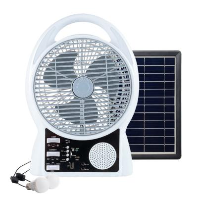 China Fold Yes Portable OEM New Products Rechargeable Fan With Radio For Home for sale