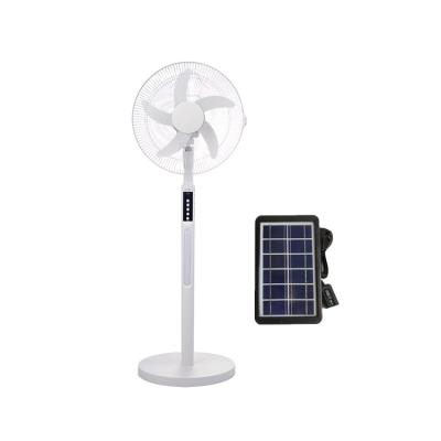 China Fold Yes Rechargeable PortableHigh Quality Wholesale Solar Fan Rechargeable Fan With Lithium Battery for sale