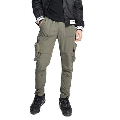 China OEM New Arrival Fashion Sports Cargo QUICK DRY Men Work Away Multi Pockets Casual Tactical Pants Men's Trousers Track Pants for sale