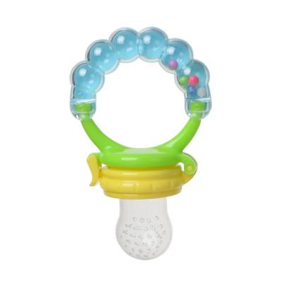 China BPA Free Silicone Baby Teether Infant Driver Fruit Cool Feeder Pacifier for sale