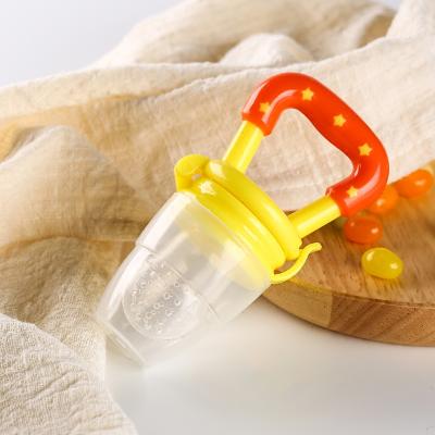 China Infant Nipple Fruit Feeder Silicone Baby Teething Toy Baby Food Feeder Pacifier Soft Pacifier Feeder for sale