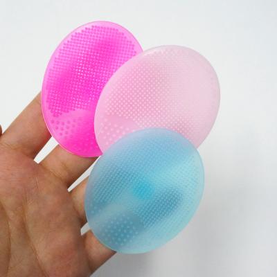 China Silicone Antibacterial Facial Cleanser Sponge Silicone Face Cleansing Scrubber for sale