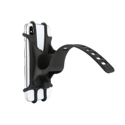 China PORTABLE Adjustable Universal Silicone Motorcycle Phone Mount Bicycle Phone Holder for sale