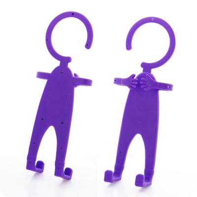 China PORTABLE Funny Accessory Man People Shape Flexible Auto Phone Holder Car Silicone Mobile Phone Holder for sale