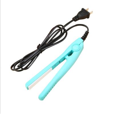 China Logo Hot Outdoor Quick Ceramic Straight Splint Mini Customer Sale Amazon Electric Hair Straightener for sale