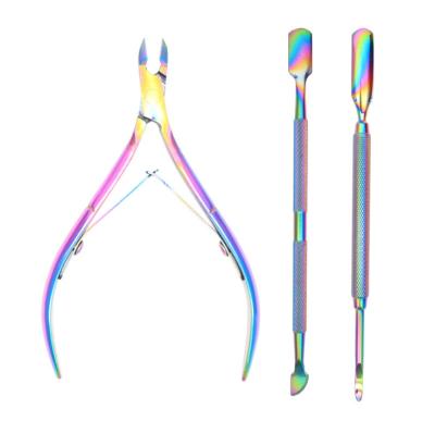 China Amazon left handed scissors hot sale nice price fashion stainless steel dead skin scissors beauty pliers for sale