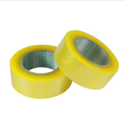 China Waterproof Accept Sealing Acrylic Tape OPP Jumbo Roll Small Amount Carton Transparent Packing Tape OPP for sale