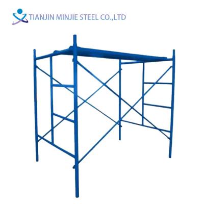 China Structural PRE GALVANIZED A FRAME SCAFFOLD A COMPLETE SET for sale