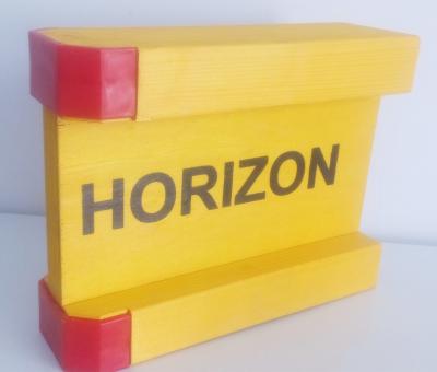 China Formwork beam, H20 Timber beam, water proof, painted yellow for sale