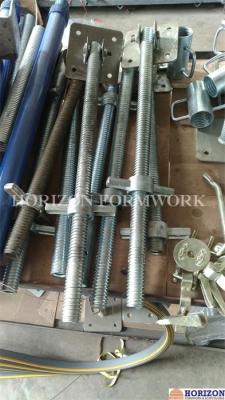 China Screw jack base, Scaffold jack base, U-head. Andamios piezas, Niveladores for sale