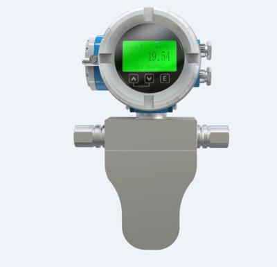 China 304 stainless steel Coriolis Mass Flowmeter with 0.05 Repeatability for oxygen for sale