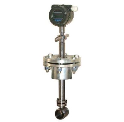 China Gas or Liquid Insertion Vortex Flowmeter for Measuring Card Air High quality measuring gas flow meter Argon Gas Flow Meter for sale