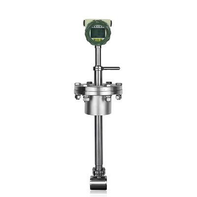 China Gas or Liquid High Pressure Steam plug-in Vortex Flow Meter Steam Vortex Flow MeterHigh Temperature Flow Meter for sale