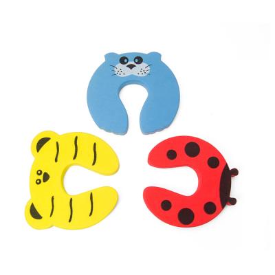 China Eco-Friendly Baby Safety Door Protector Stop Door Lock Door Stopper Prevent Baby Injuries 500 Sets ABS Plastic All-season Customized for sale