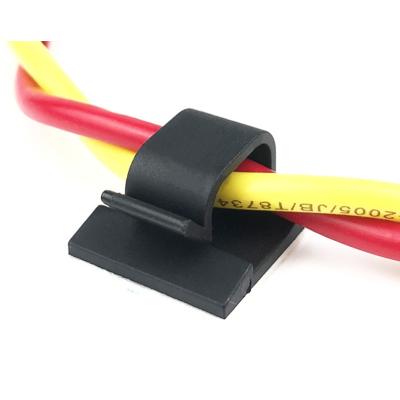 China New style eco-friendly cable drop clips adhesive backing with cheaper price uw01.003 for sale