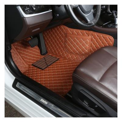 China 2023 All-Season Protection Upgrade and Thicken Portable Installation High Performance Cost Comparison Custom Double Layer Diamond Floor Mats Car for sale