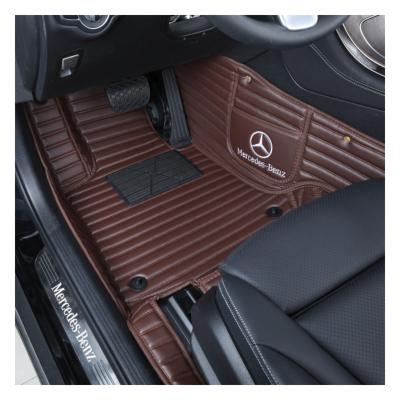 China All-Season Protection Upgrade And Thicken Horizontal Luxury Multicolor Leather Car Floor Mats For Vios Normal Delivery Custom Easy Decontamination for sale