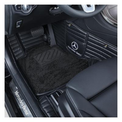 China All-season protection factory outlet wholesale 3D all around high elastic sponge customized cross bar car floor mat waterproof leather material for sale