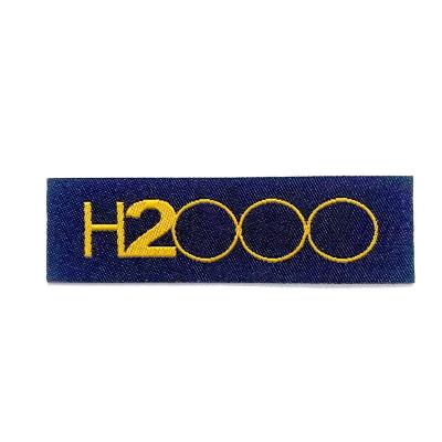 China Other Garment Accessories Size Labels Custom Logo Woven Clothing Neck Label for sale