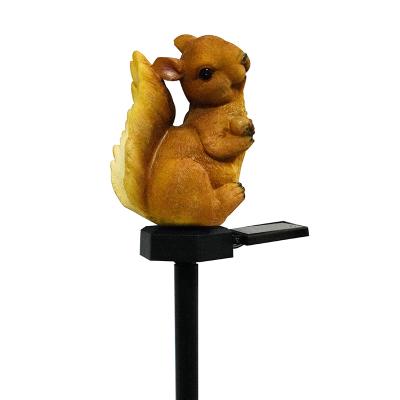 China Garden Led Solar Squirrel Light Holiday Lighting Christmas Gifts Amazon Best Selling Garden Lights for sale