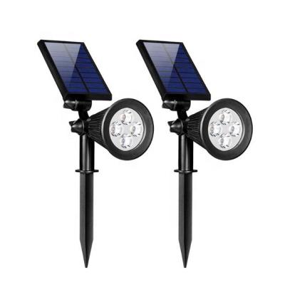 China Garden Led Outdoor Waterproof Solar Garden Spotlight Ip65 Waterproof Outdoor Spotlight Led Solar Garden Light for sale