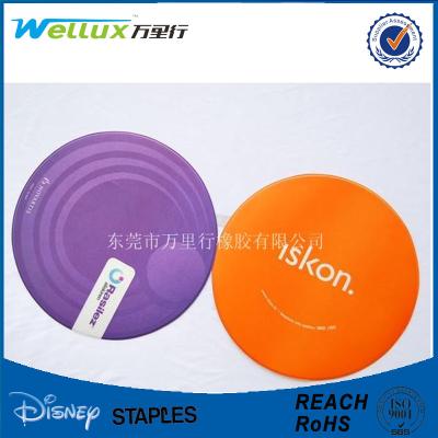 China Soft PVC Personalized Pub / Bar Coasters For Gift Colorful Silk Screen Printing for sale