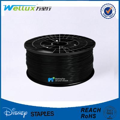 China 1.75MM 3D Printer Filament PLA / ABS / Wood Plastic 3D Printer Materials for sale