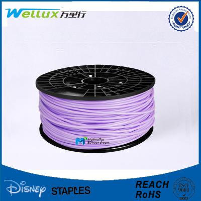 China ROHS Transparent 3D Printer Plastic Filament 2.8 - 2.95 mm Opaque Color for sale