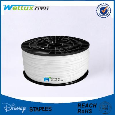 China ABS Plastic 1.75mm / 3.00mm 3D Printing Filament for 3D Printer ROHS Approval for sale