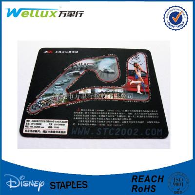 China Promotional Personalized Mouse Pad Polyester / Silk / Cloth 700 * 350 * 2MM for sale