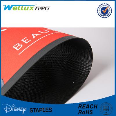 China Sublimation Cloth Rubber Bar Mats / Counter Mats With Black Rubber Border for sale