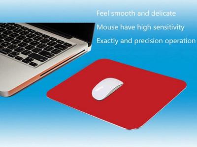 China Aluminium Alloy Game Promotional Mouse Pad Comfortable Non Slip For Gamer for sale