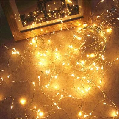 China Factory Price Solar Garden LED String Light, Outdoor Two Functions Waterproof IP65 Solar Garden Lawn Light for sale