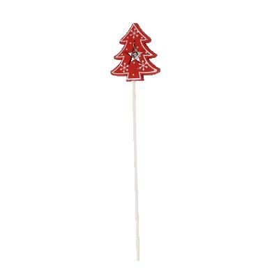 China Environmental Friendly Christmas Sticks Decoration Christmas Tree Wooden Stick For Garden Festival Decoration for sale