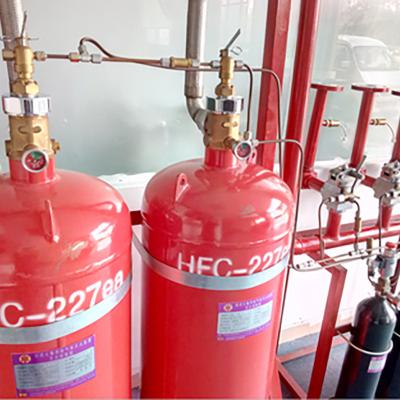 China Computer Room HFC-227ea Clean Agent Fire Extinguishing Systems for sale