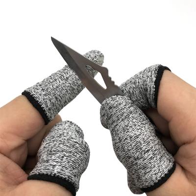 China Anti-Cut Finger Cradles Cut Protective Finger Sleeve Gloves Life Resistant Extra For Reusable Anti-Slip Kitchen Work Sculpting for sale